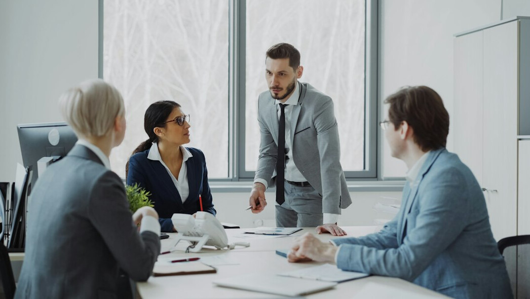 sustainable business meeting